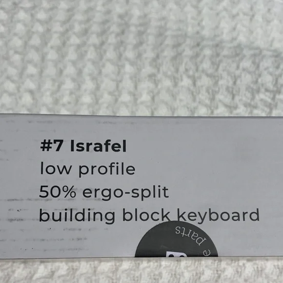 Low Profile Ergo-Split Keyboard - Picture 2 of 11